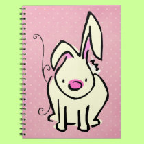 Cute Easter Bunny notebooks