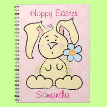 Cute Easter Bunny notebooks