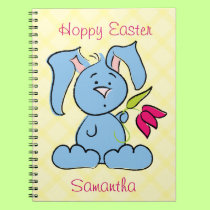 Cute Easter Bunny notebooks
