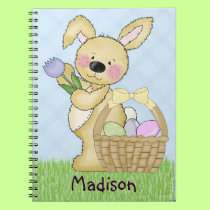 Cute Easter Bunny notebooks