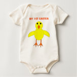 Cute Easter Chick My 1st Easter Custom Baby Onesi t-shirts