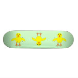 Cute Easter Chick Skateboard