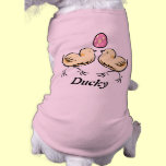 Cute Easter Chicks Dog t-shirt pet clothing