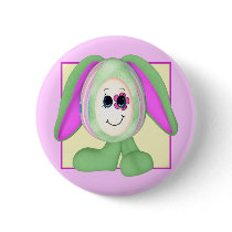 Cute Easter Egg Bunny Pin