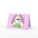 Cute Easter Egg Bunny cards