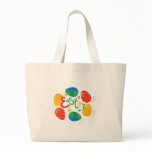 Cute "Easter Egg" cirlce design bags