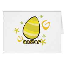Cute Easter egg design cards