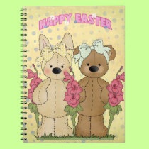 Cute Easter Friends notebooks