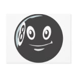 Cute Eight 8 Ball Billiard Cartoon Post Cards