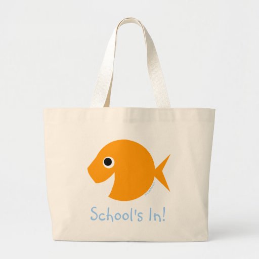 Cute Elementary School Teacher's Book Bag