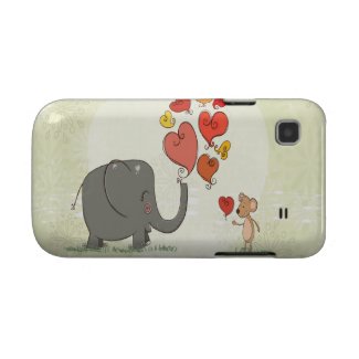cute elephant and mouse valentine love vector II casematecase