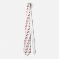 cute elephant and mouse valentine love vector neck ties
