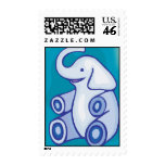 Cute Elephant Postage Stamps