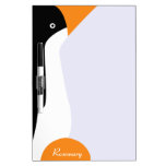 Cute Emperor Penguin Dry Erase Board