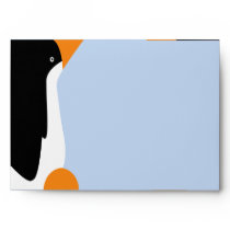 Cute Emperor Penguin Greeting Card Envelope (A7)