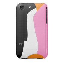 Cute Emperor Penguin iPhone 3G Case-Mate Case-mate Iphone 3 Case
