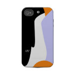 Cute Emperor Penguin iPhone 4 Case-Mate Tough