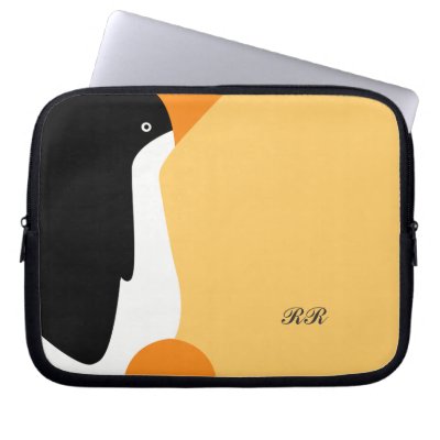 Computer  on Cute Emperor Penguin Laptop Bag Computer Sleeve By Digitaldreambuilder