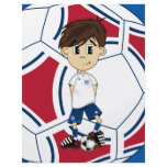 Cute England Soccer Boy Flyer
