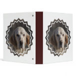 Cute English Setter Binder