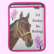 Cute Equestrian Horse iPad/iPad2 Case ipad sleeves