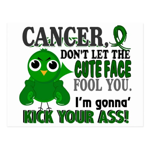 Cute Face Fool You Liver Cancer Post Cards