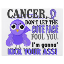 Cute Face Fool You Stomach Cancer Flyers