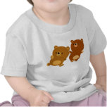 Cute Facetious Cartoon Bears Baby T-Shirt