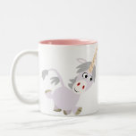 Cute Facetious Cartoon Unicorn Mug mugs