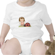 Cute Fairy Girl and Ladybug t-shirts by cutespot Cute Fairy Girl and Ladybug t-shirts