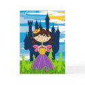 Cute Fairy Princess Greeting Card by markmurphycreative Cute Fairy Princess Greeting Card