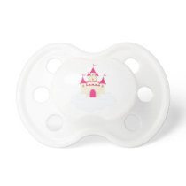 Cute Fairytale Castle On Clouds Baby Pacifiers