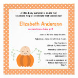 Cute Fall Baby Shower Invitation - Girl