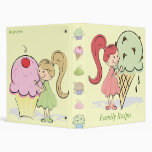 Cute Family Recipe Binder