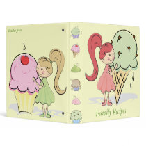 Cute Family Recipes Binder