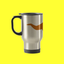 Cute Fast Cartoon Kangaroo Mug mugs