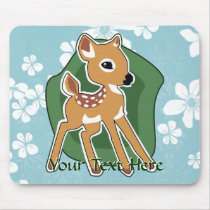 Cute Fawn Mousepad