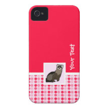 Cute Ferret Case-Mate iPhone 4 Case