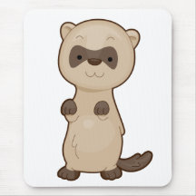 Cute Ferret Mousepad