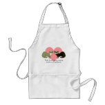 Cute Ferrets True Love aprons