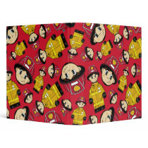 Cute Firefighter Binder