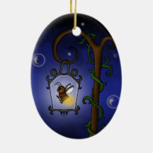 cute Firefly Christmas Tree Ornaments