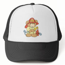 Cute Fireman Firefighter Bear hats by doonidesigns Cute Fireman Firefighter Bear hats