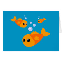 Cute Fish cards