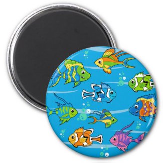 Cute Fish Magnet magnet