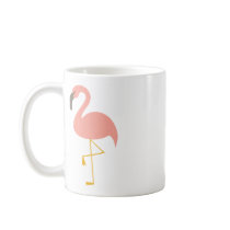 Cute Flamingo Mug by turtlepig Cute Flamingo Mug