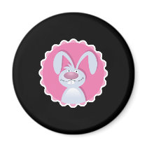 cute floppy ears bunny rabbit magnets by doonidesignsanimals cute floppy ears bunny rabbit magnets