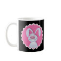 cute floppy ears bunny rabbit mugs