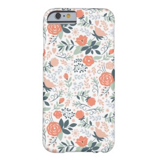 Cute Floral Pattern Girly iPhone 6 Case