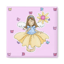 Cute Flower Fairy magnets by cutespot Cute Flower Fairy magnets